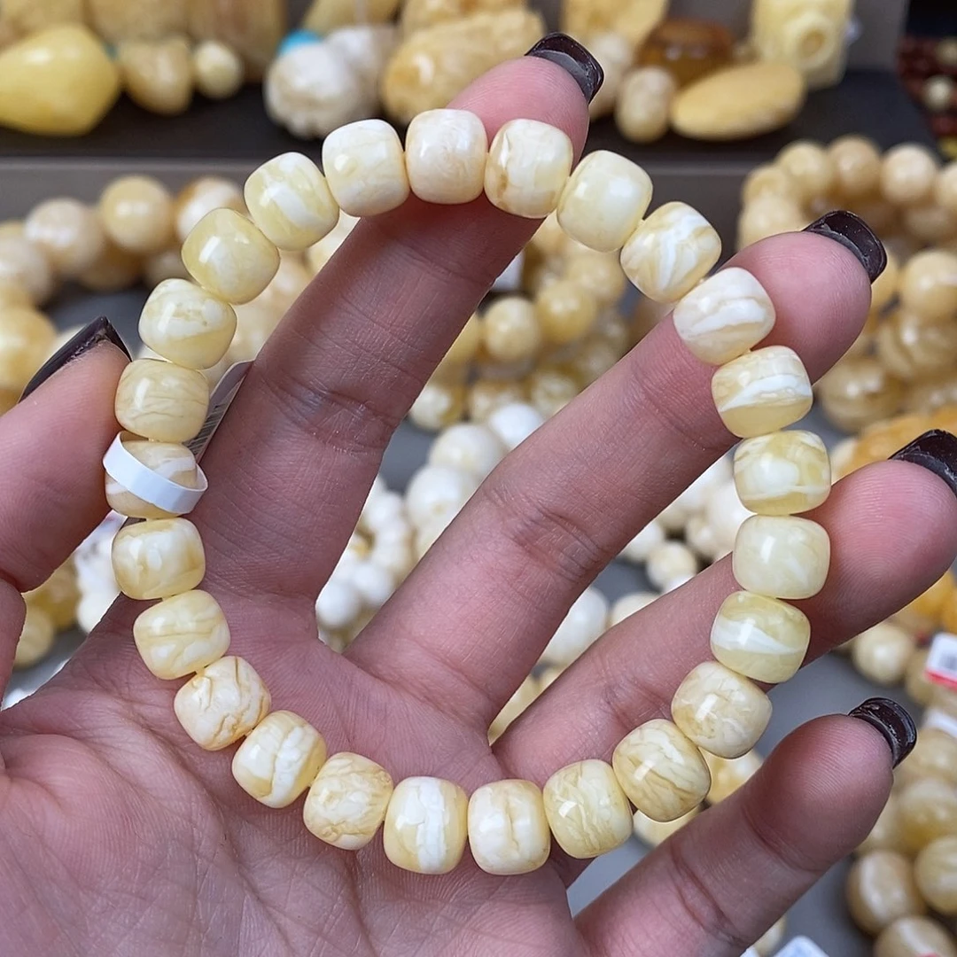 蜜蜡未镶嵌珠宝奇石12g9.2mm