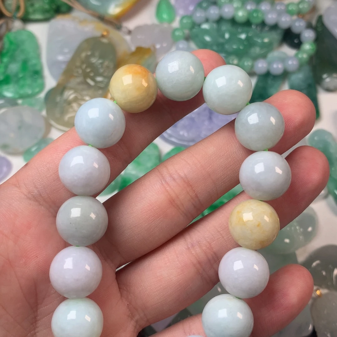 翡翠未镶嵌挂件卡13