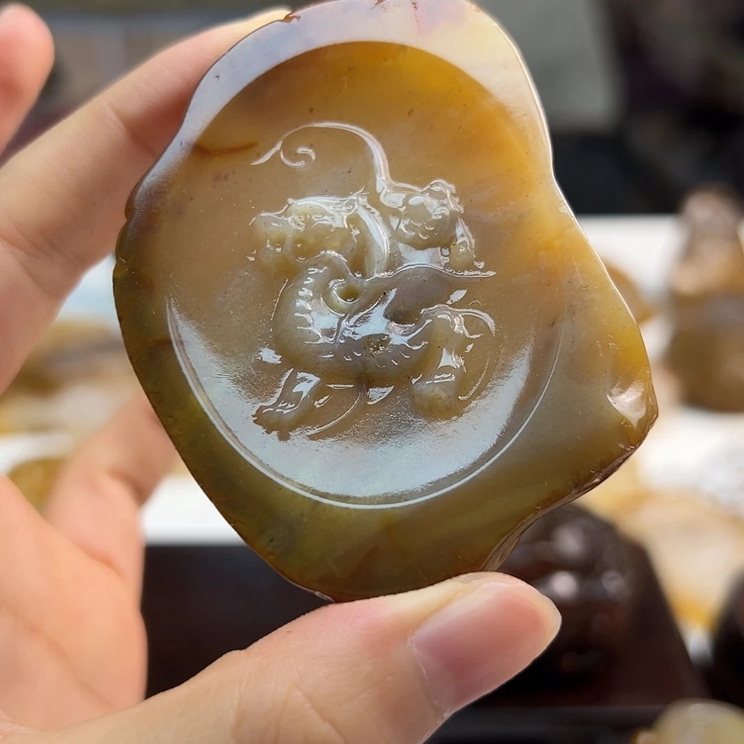 玛瑙/玉髓未镶嵌颈饰