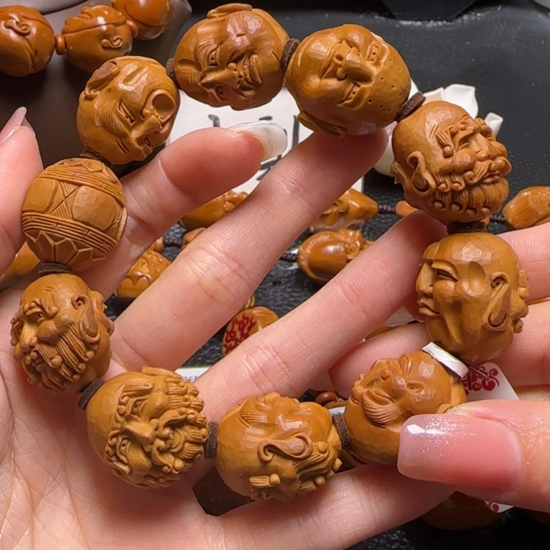 【闪购商品】橄榄核手串须派罗汉