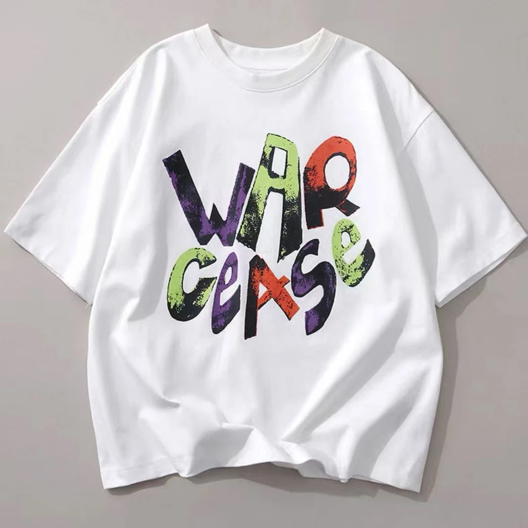 样衣【白色彩字母T】2502027 120-170