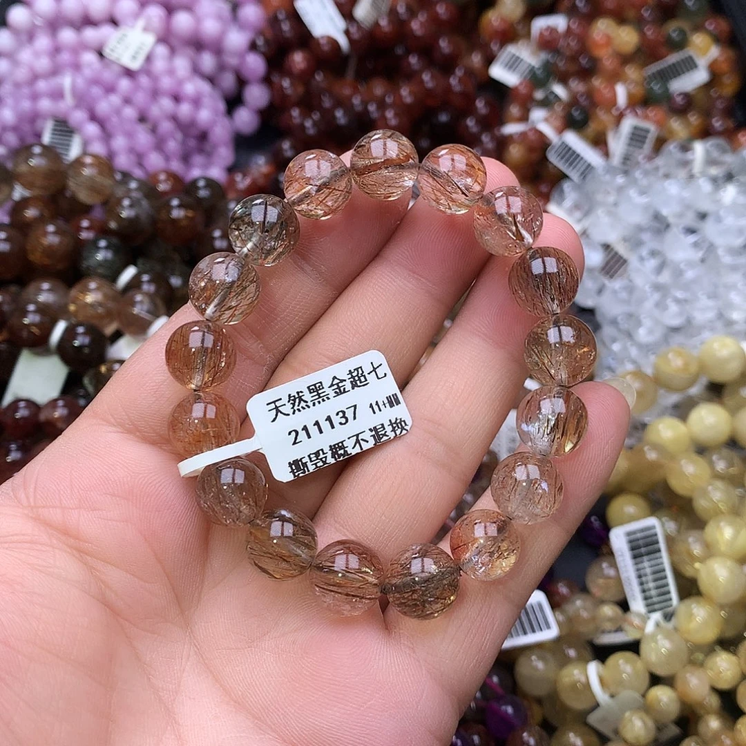 水晶手链未镶嵌，，