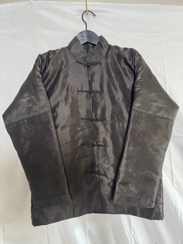 男款大码中式手工棉袄