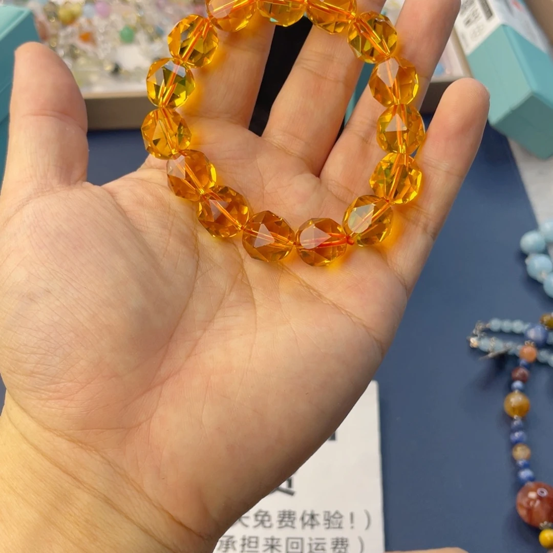 水晶银S925镶嵌手链