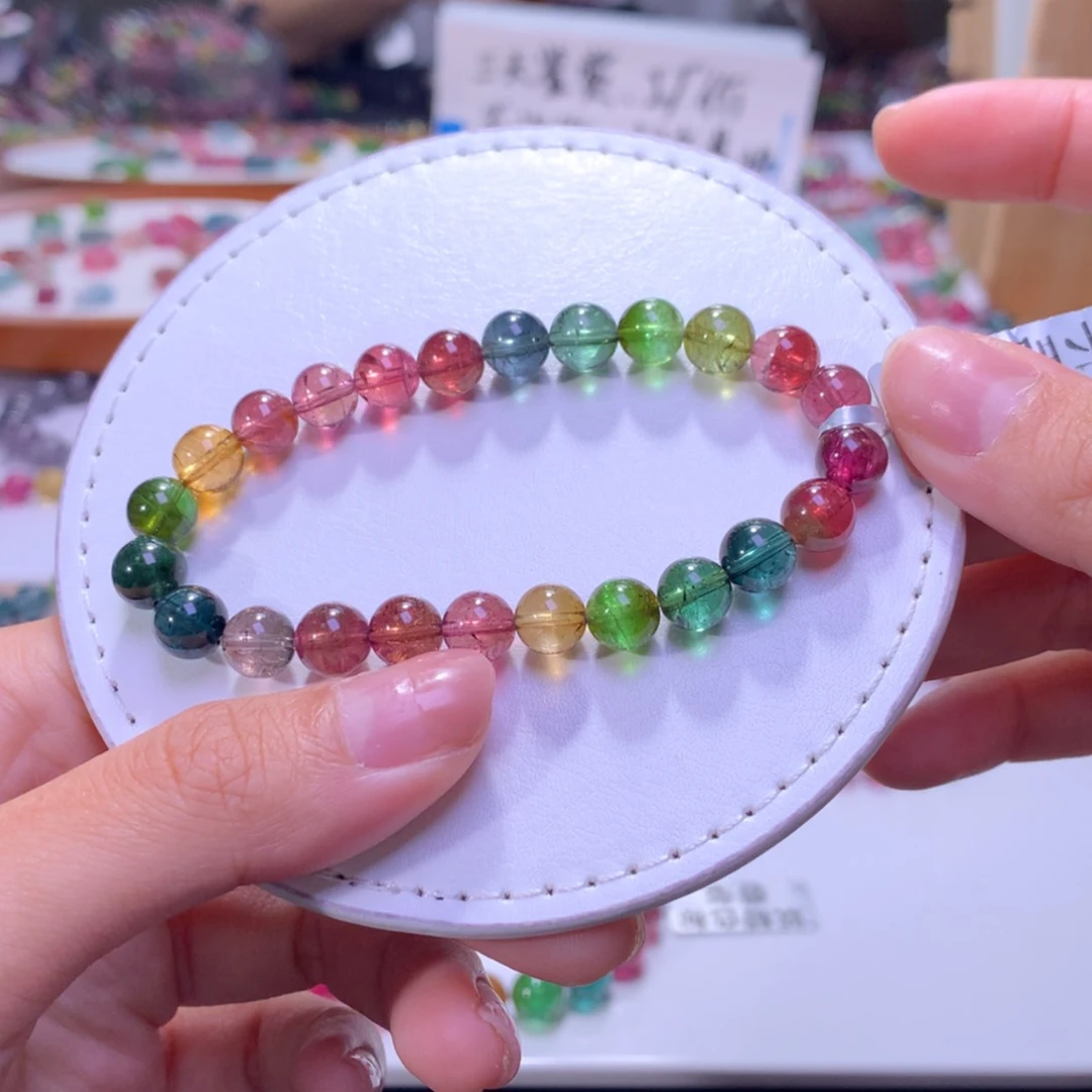 【闪购商品】未镶嵌手串碧玺7.8mm左右