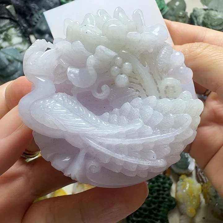 定制翡翠未镶嵌毛货