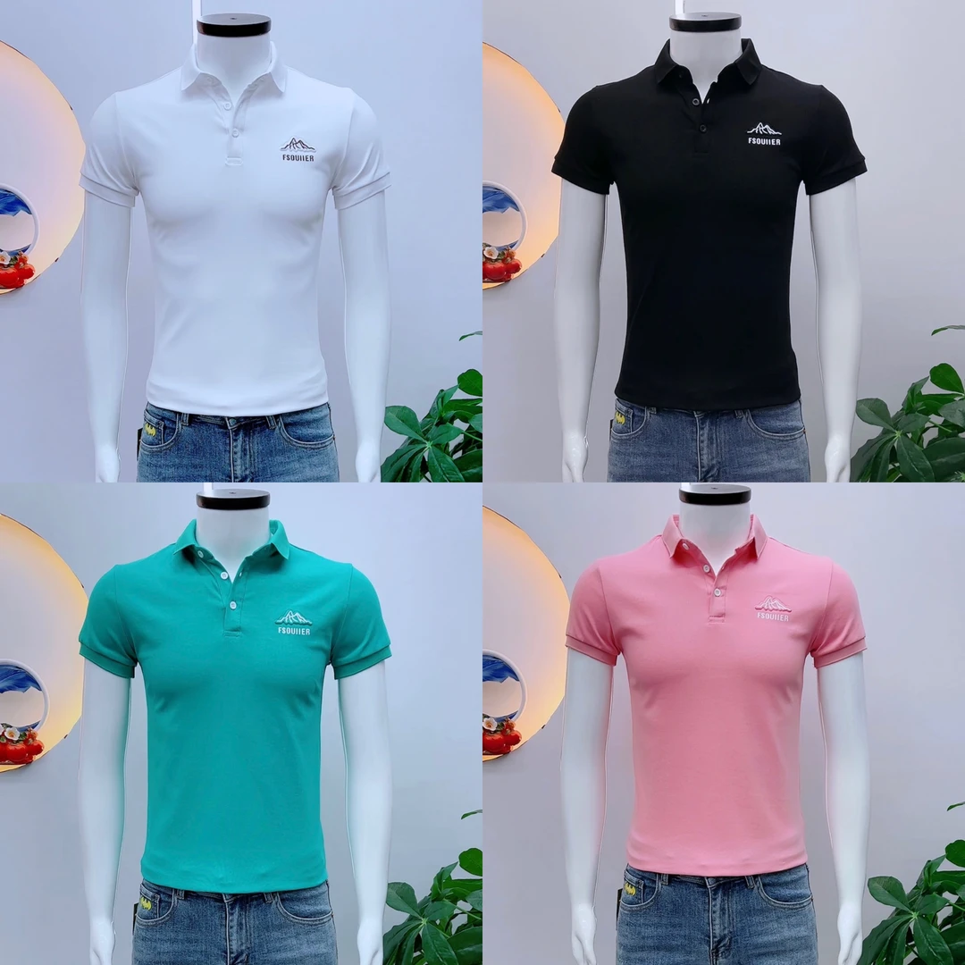 男士Polo衫简约大气时尚轻奢高级感男士POLO 衫休闲百搭透气短袖