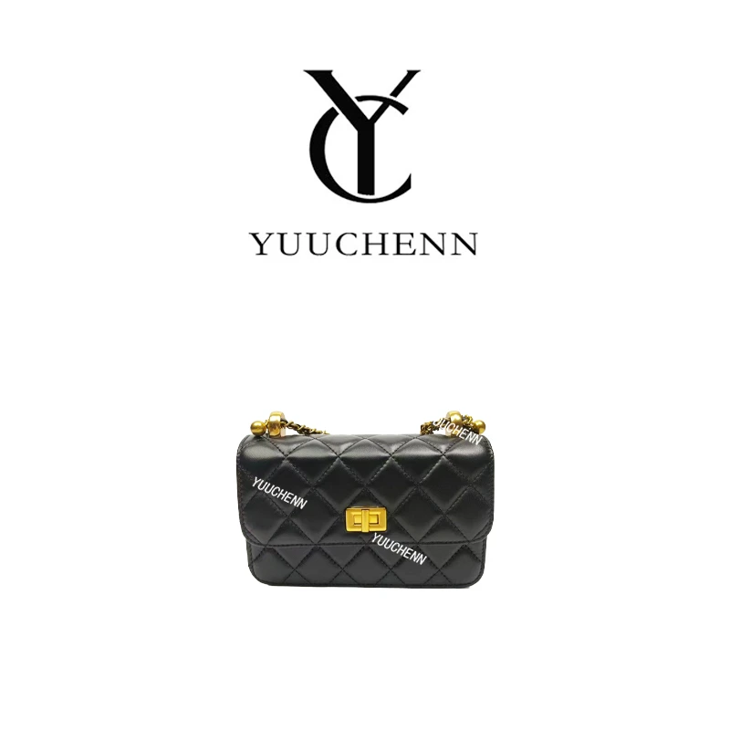 YUUCHENN/19cm原创设计高定真皮包 HH1301