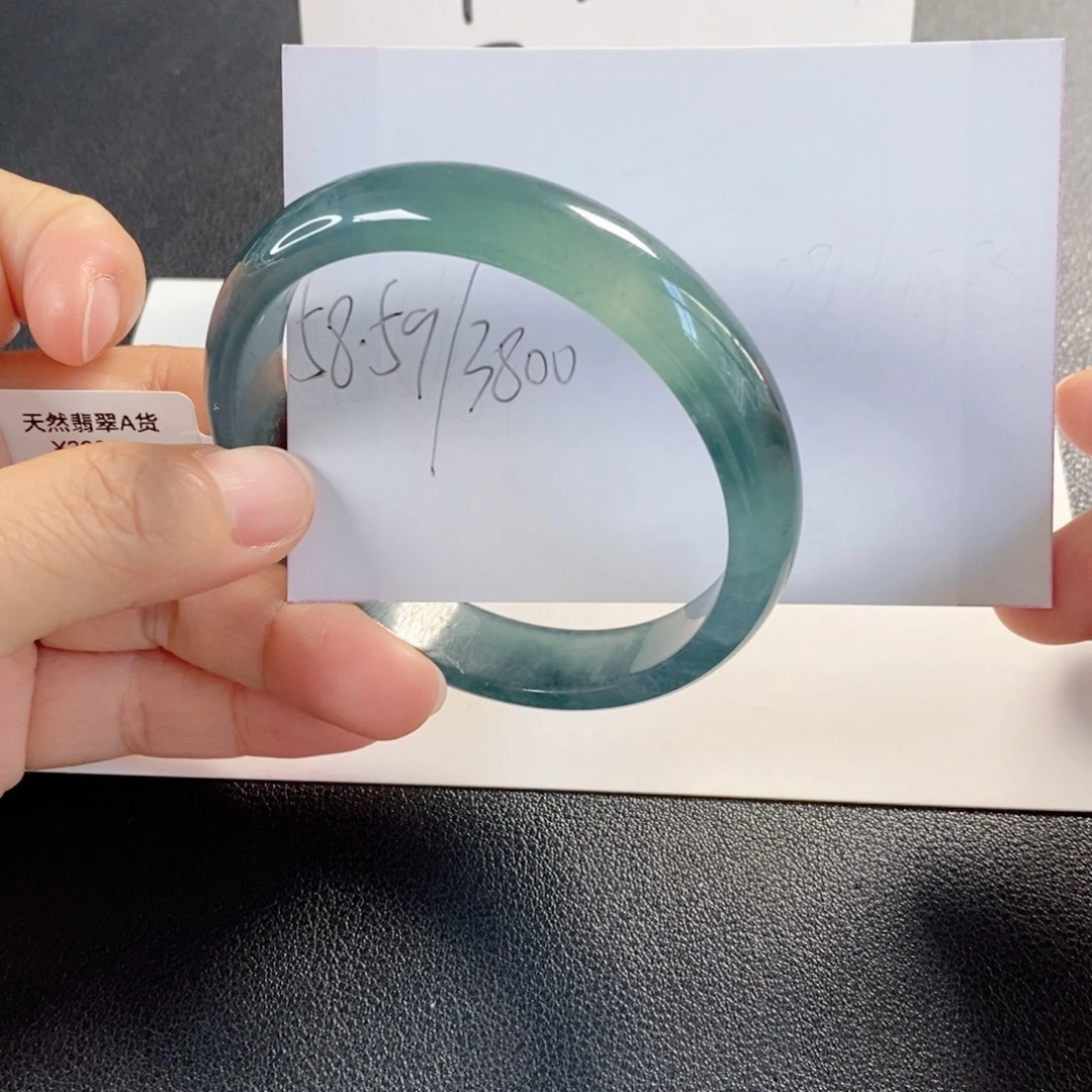 翡翠未镶嵌手镯天然翡翠