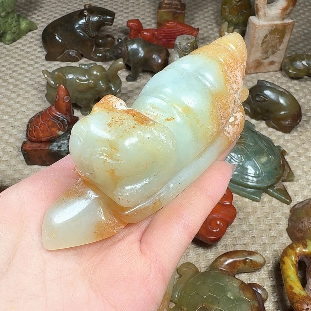 白玉菩提吊坠挂件