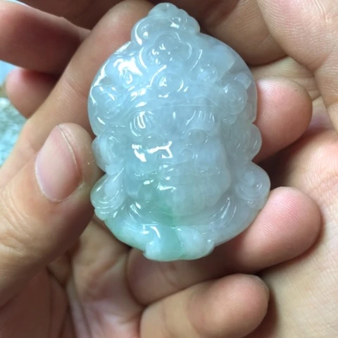 翡翠未镶嵌颈饰天然缅甸翡翠a货