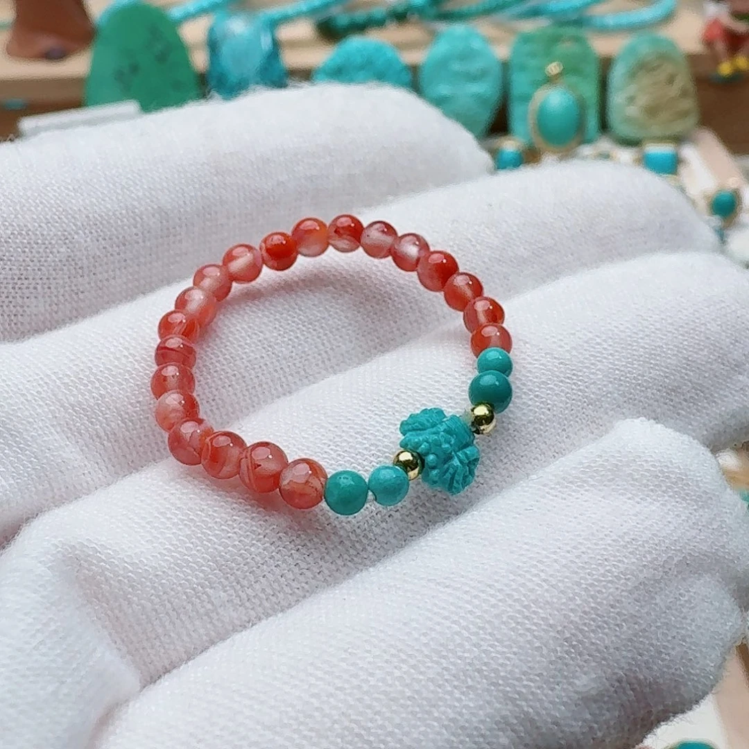 南红玛瑙未镶嵌配饰