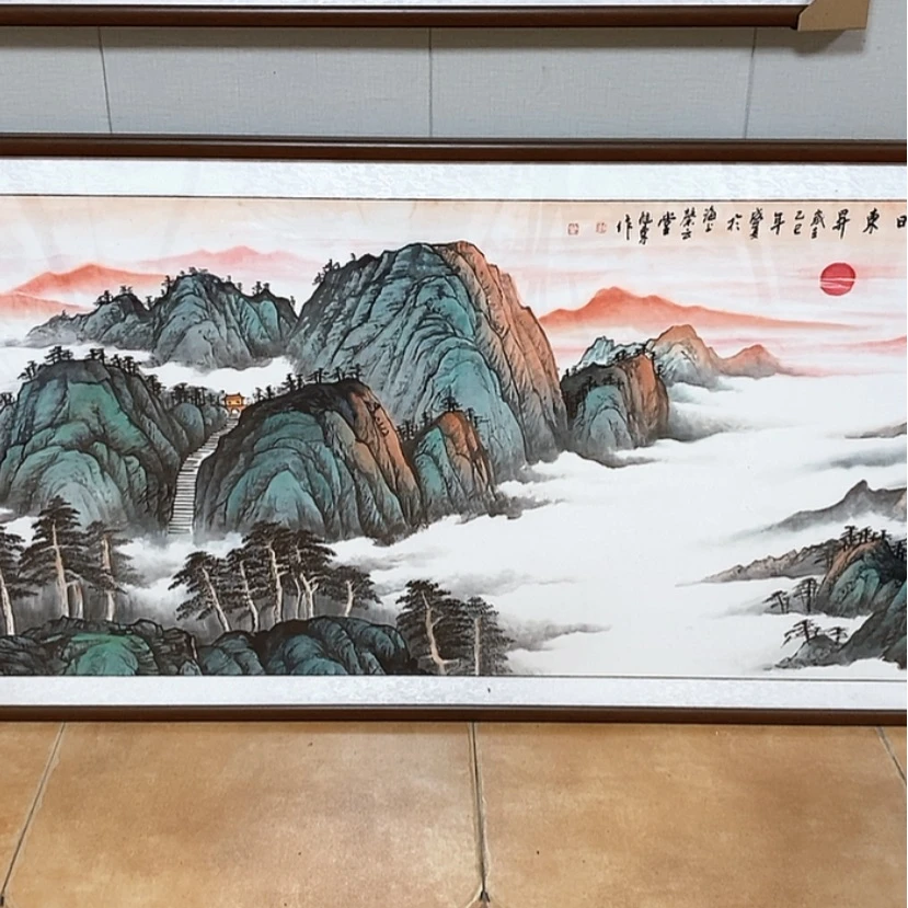 【闪购商品】国画手绘国画带框