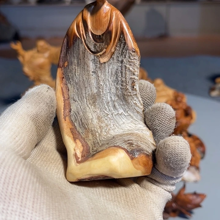 柏木（崖柏）根雕工艺摆件