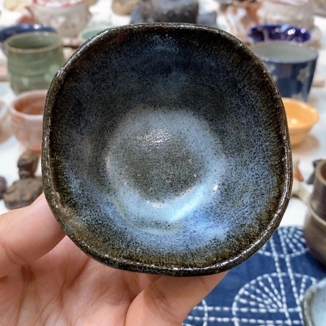 柴烧侘寂粗陶茶具