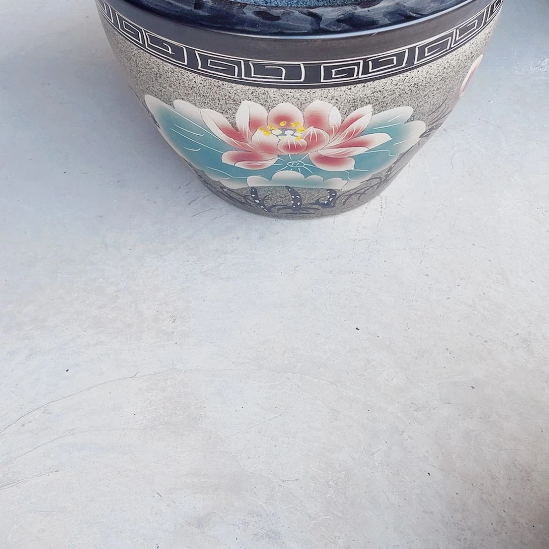 陶景德镇陶瓷鱼缸