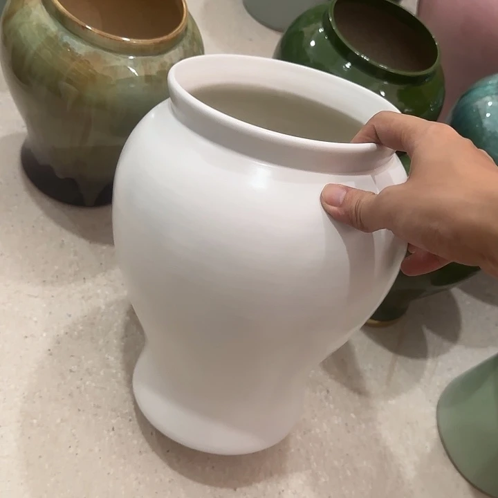 白泥花盆正品有孔