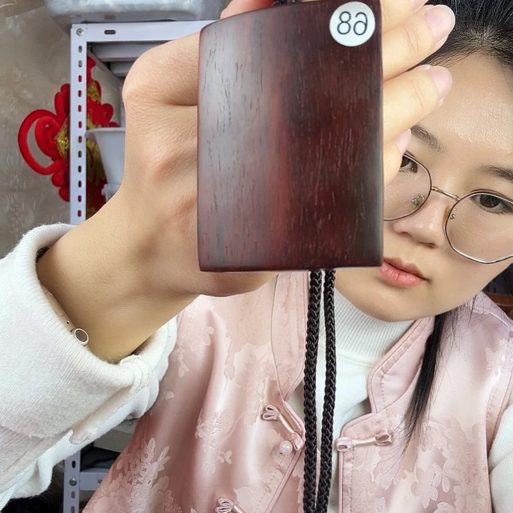 檀香紫檀（小叶紫檀）小叶紫檀无事牌68