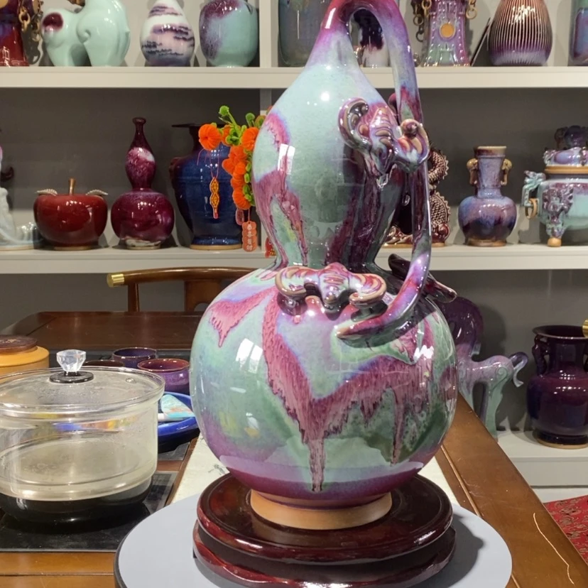 【闪购商品】瓷片钧瓷艺术作品……