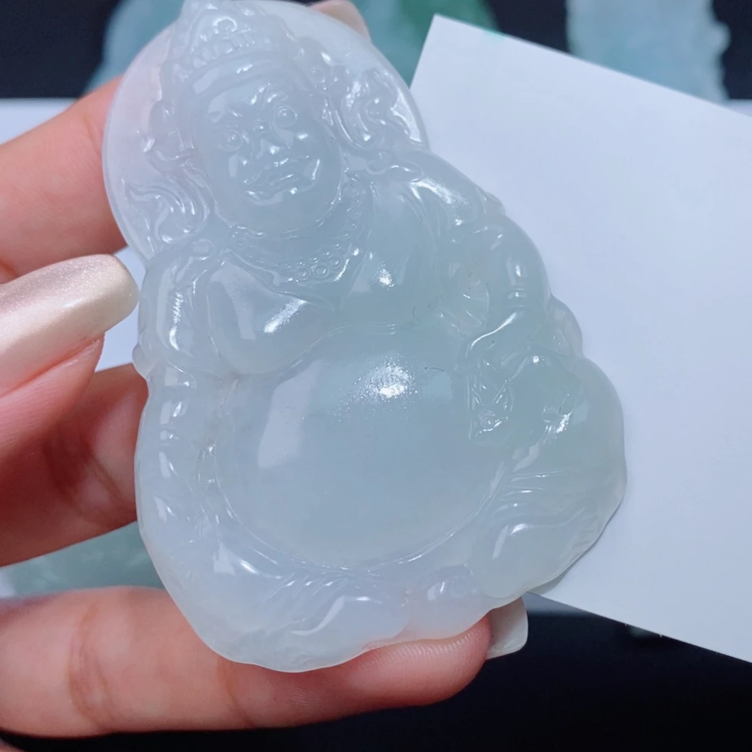 定制翡翠未镶嵌吊坠
