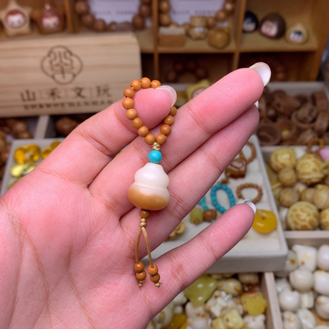 猴头核桃吊坠葫芦滴流