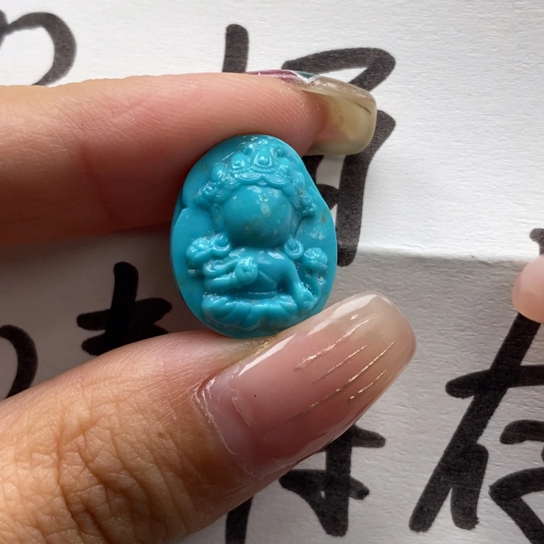 绿松石未镶嵌颈饰