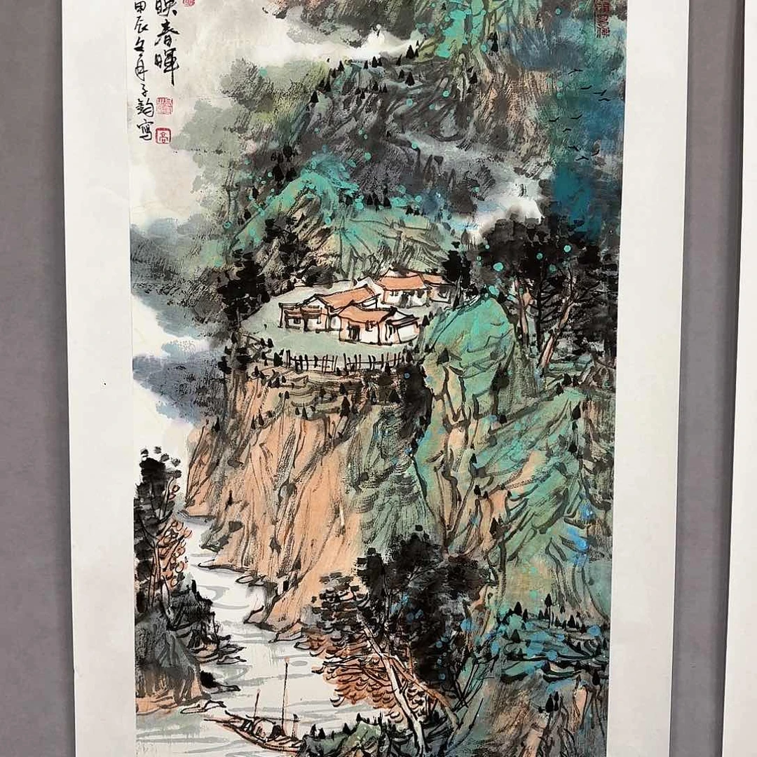 国画国画纯手绘作品请放心去藏