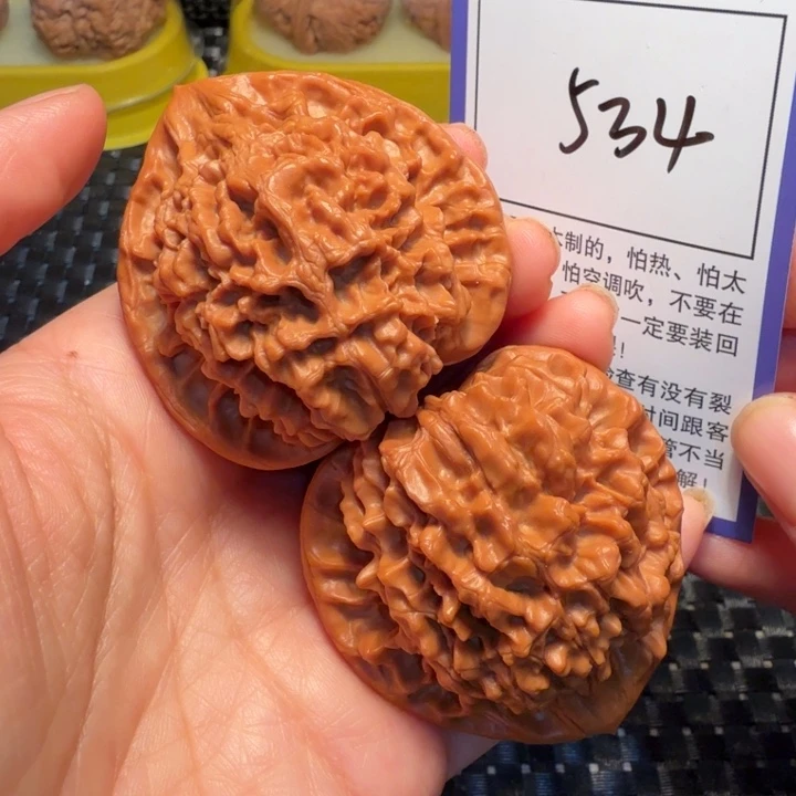 把件文玩核桃534官帽49