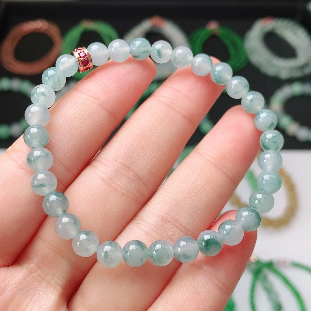 翡翠未镶嵌手链翡翠
