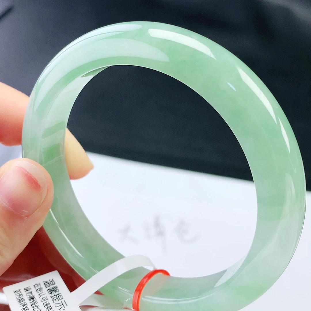 未镶嵌手镯翡翠59圈