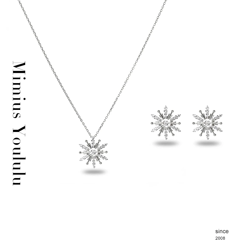 【mimius】&七七 Frozen雪花饰品(附丝绒盒) 汉服春节前发WF12315