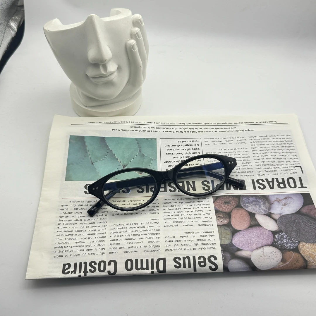 【3065】书呆子百搭防蓝光平光镜女素颜神器大脸显瘦眼镜