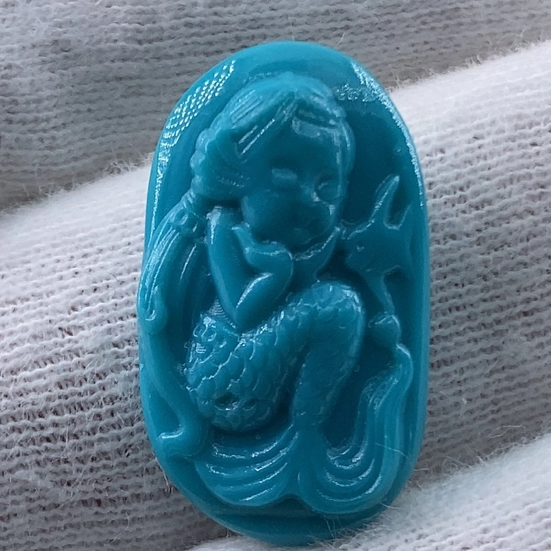 绿松石未镶嵌珠宝奇石