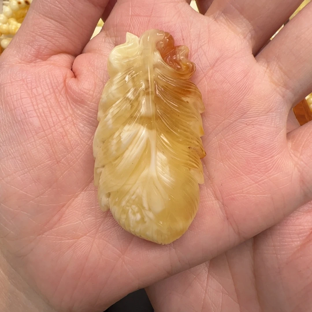 琥珀未镶嵌裸石蜜蜡