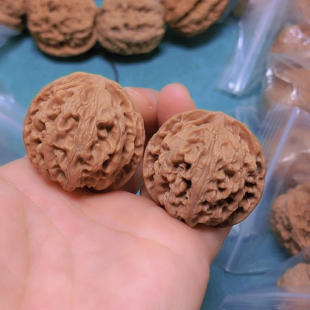 【闪购商品】摆件核桃36苹果有修