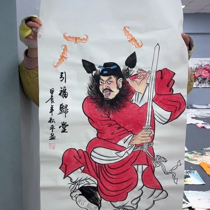 国画我的心好痛啊我的心真的好痛啊