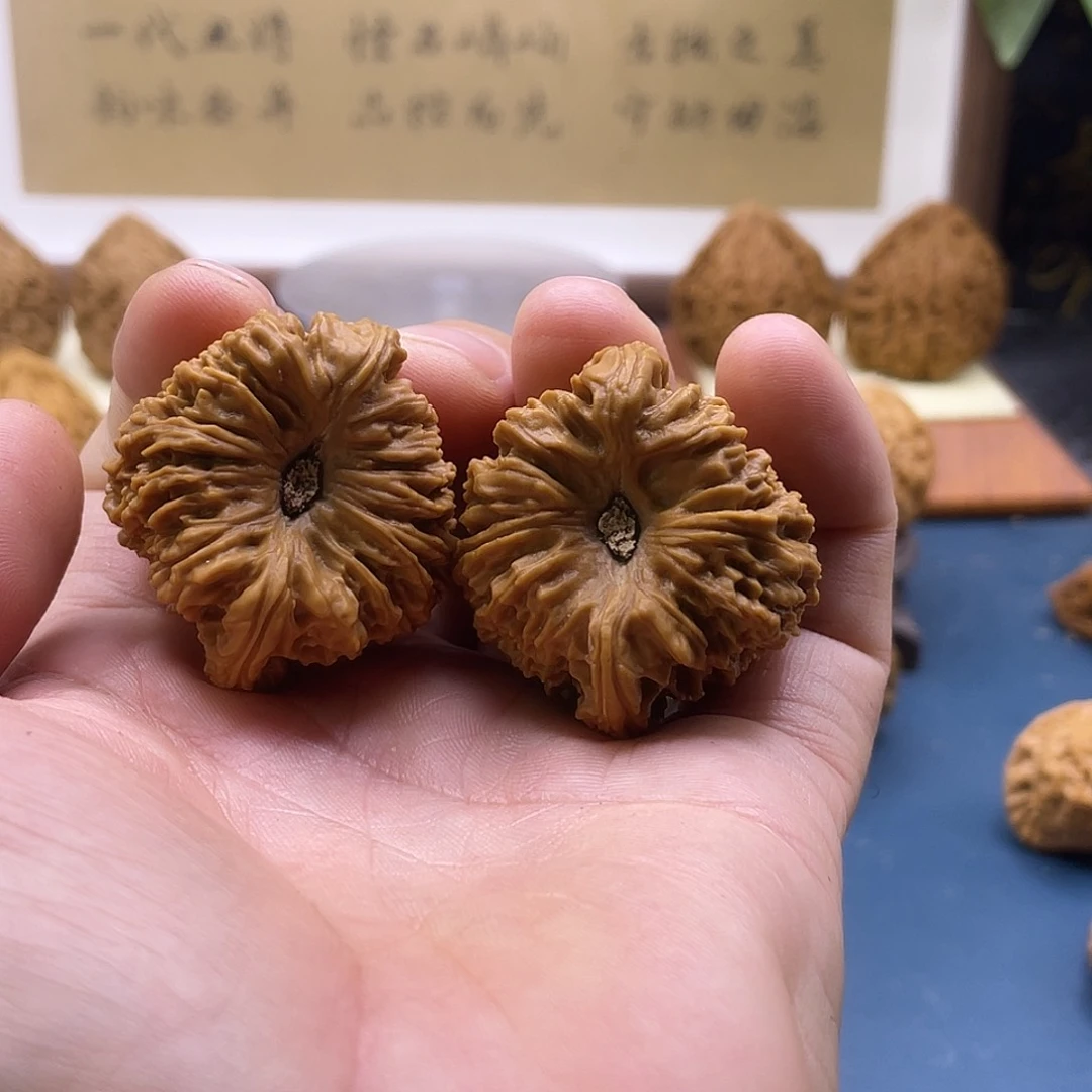 把件文玩核桃2****2凹底拉丝