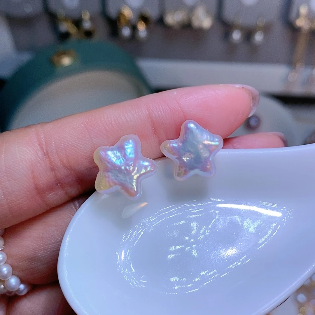 【闪购商品】淡水珍珠耳饰未镶嵌