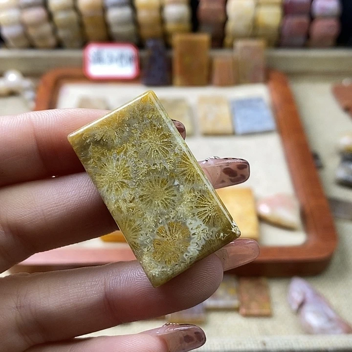 查罗石未镶嵌颈饰