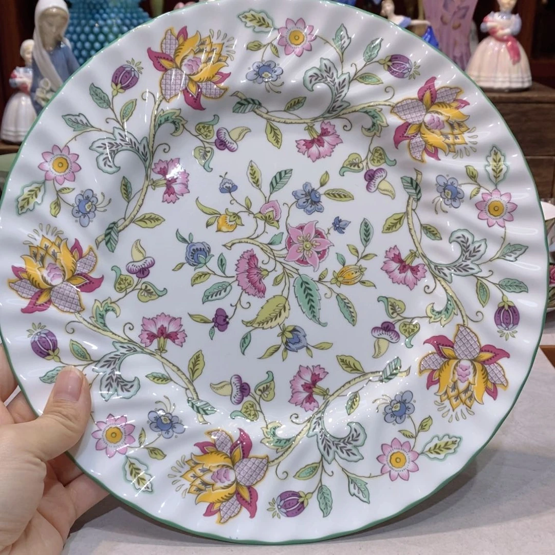 瓷片哈顿庄园签名款盘子啊啊啊啊