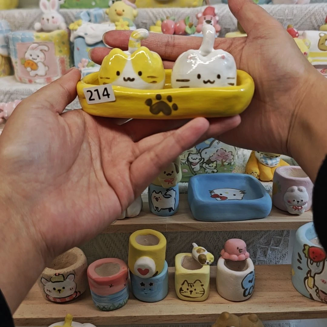 满29.9包邮手工花盆214