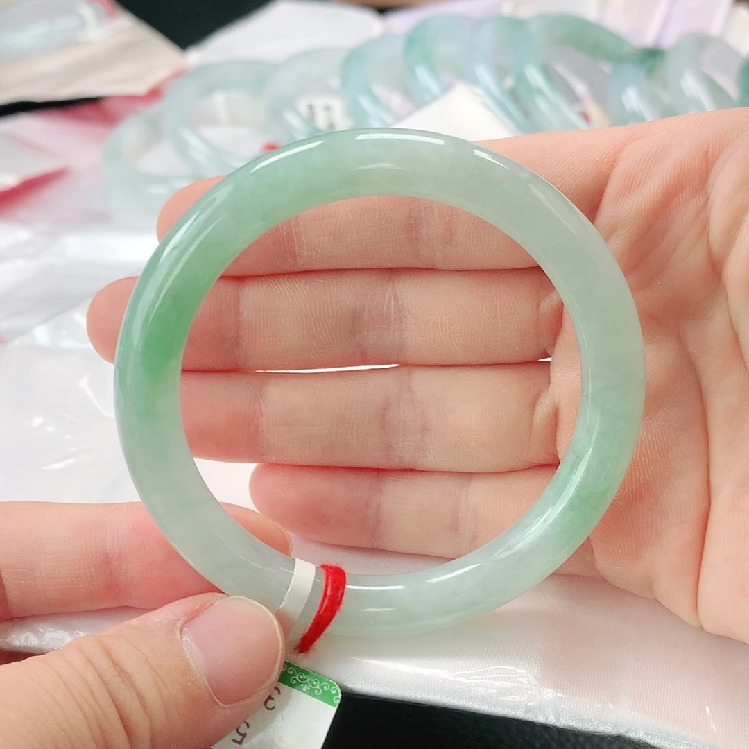 *****未镶嵌手镯翡翠缅甸A货翡翠手镯
