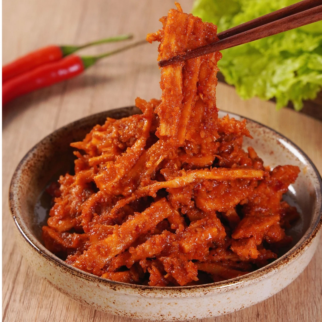 长白山黑土地延边直发牛板筋夜宵小零食啤酒菜甜辣爽口开袋即食