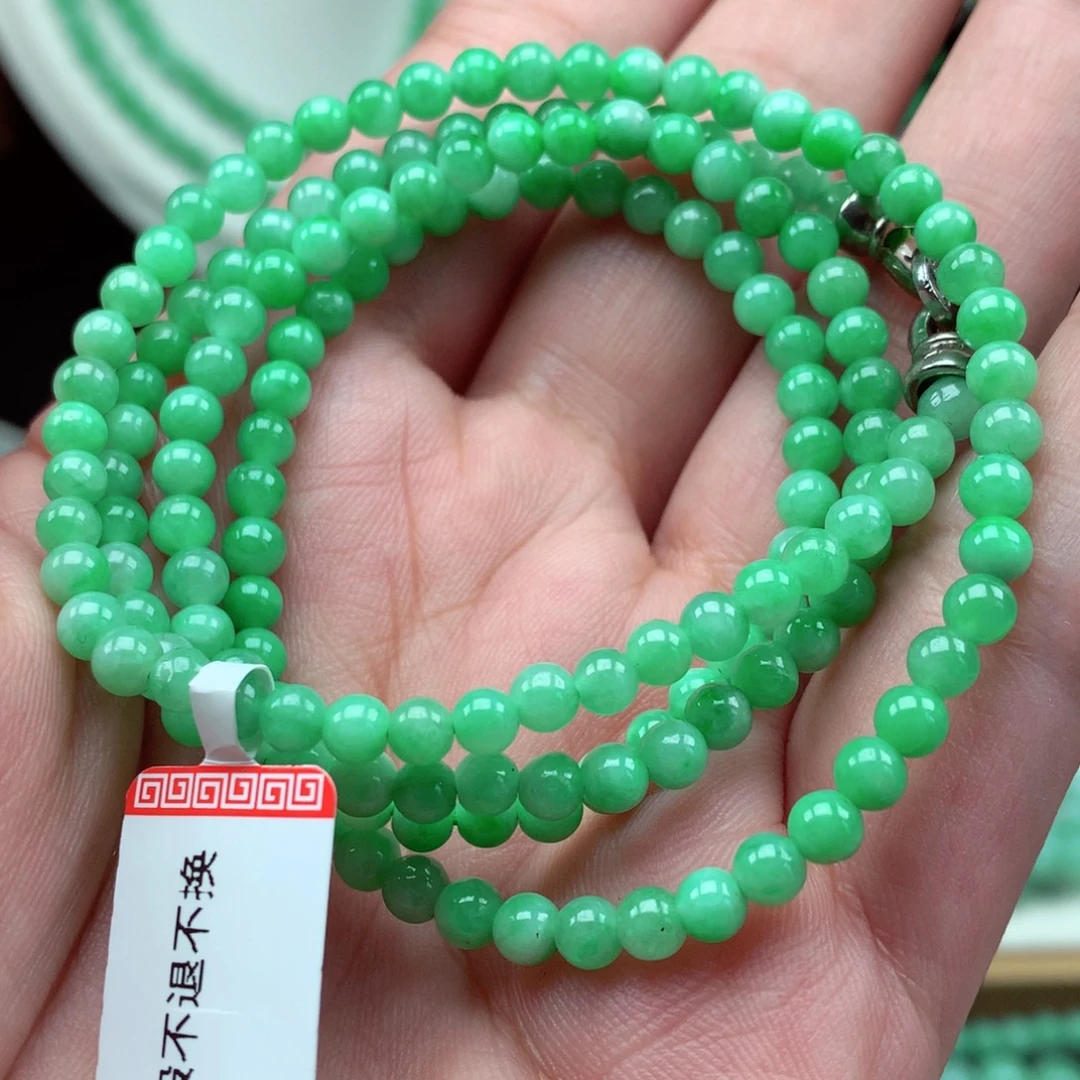 未镶嵌手链翡翠翡翠