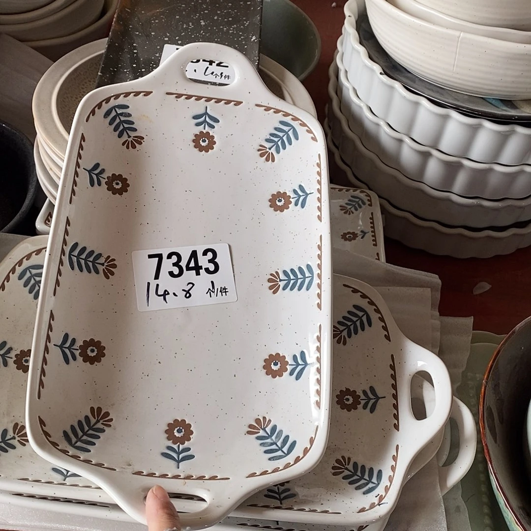 搪瓷外贸陶瓷微瑕7343