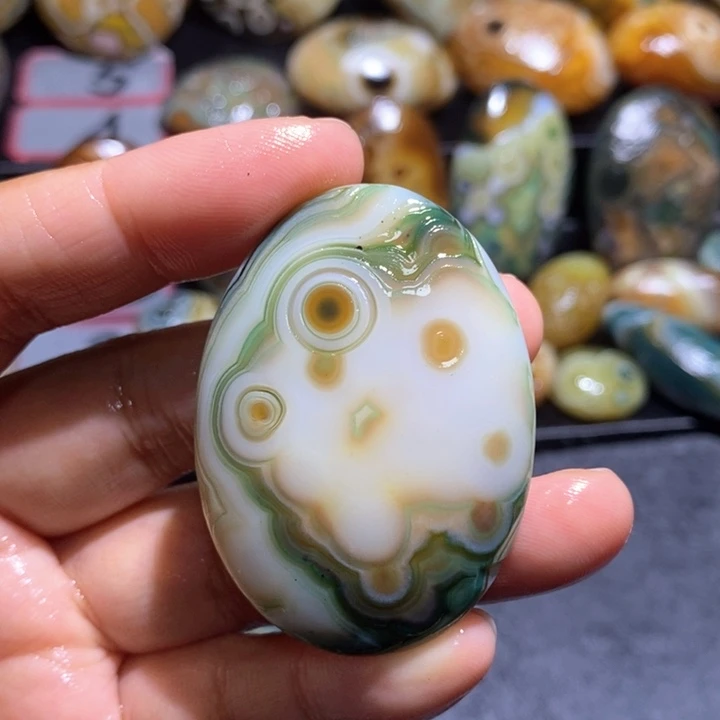 玛瑙/玉髓未镶嵌发饰136