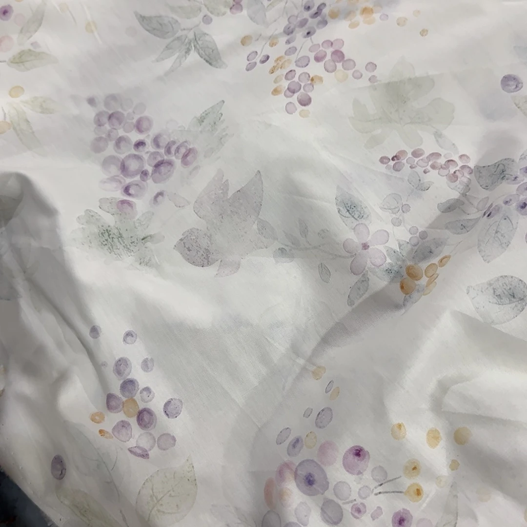 纯棉精梳细斜纹1米长X1.5米宽地卷