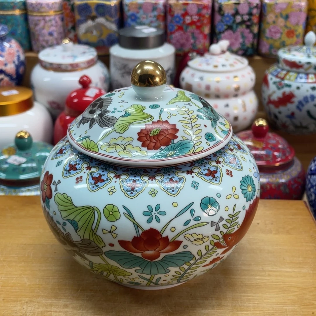 陶瓷罐茶叶罐密封罐