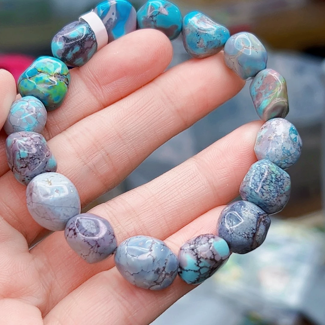 绿松石珠宝奇石未镶嵌