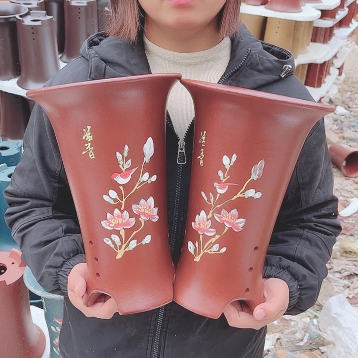 花盆紫砂宜兴紫砂精品花盆
